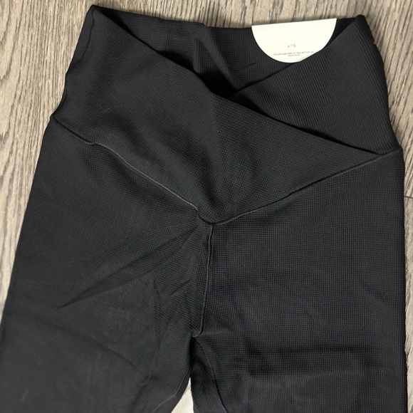 BNWT aerie offline real me waffle crossover 7/8 leggings - Picture 9 of 10